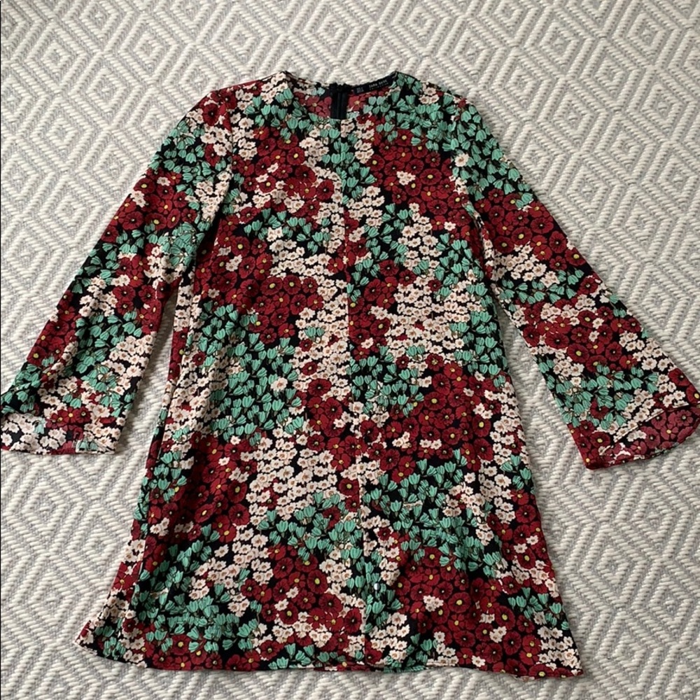 Zara floral dress